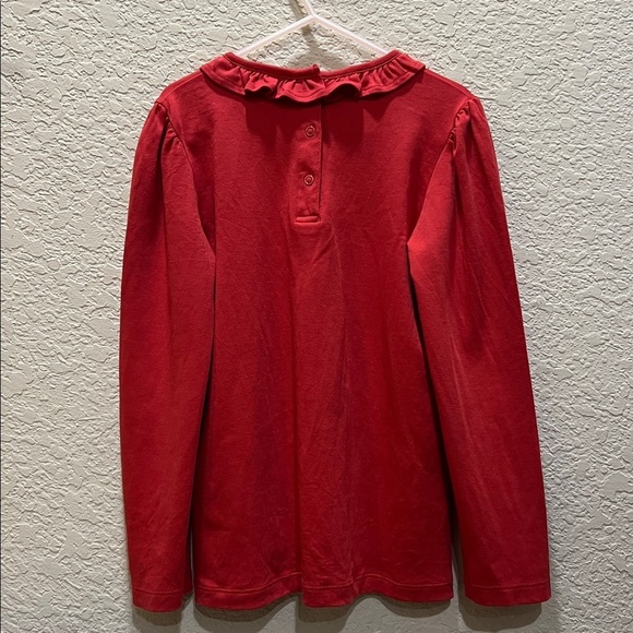 The Beaufort Bonnet Company Girls Reece Ruffle Top red size 8 - Picture 4 of 10